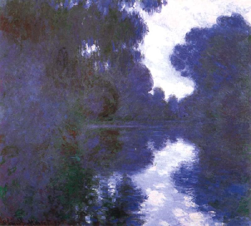 Claude Monet Morning on the Seine,Clear Weather china oil painting image